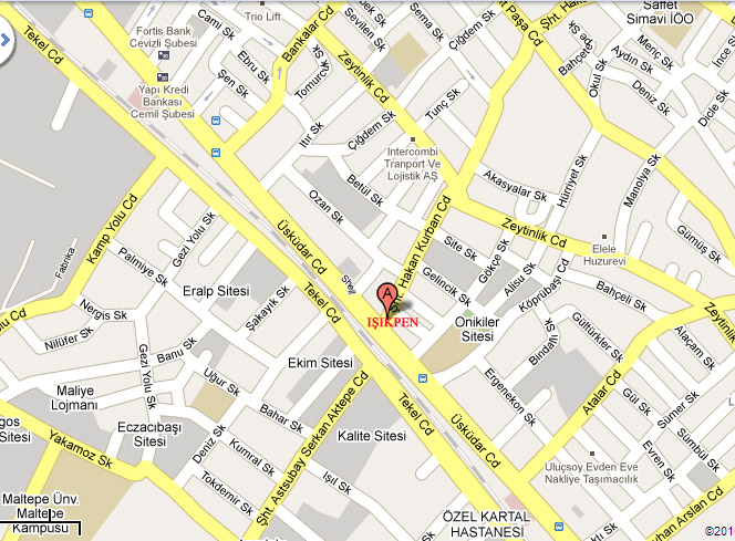 Işıkpen Map Görüntüsü